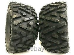 Two New UTV ATV Tires AT 27x11-14 27x11x14 K9 Heeler 6 Ply Heavy Duty