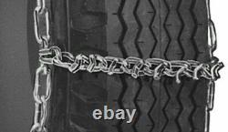 USAV-BAR Hvy Duty 6mm Truck Tire Snow Chains 6.50-16 7.00-16 8-17.5 and MORE 9