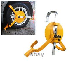 Universal Heavy Duty Security Anti-theft Full Cover Wheel Clamp Lock with2 Keys