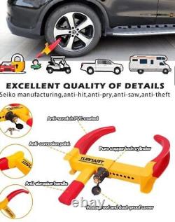 Universal Wheel Lock Heavy Duty Security Trailer Wheel Lock Tires anti Theft for