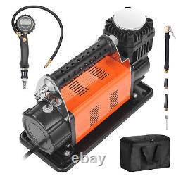 VEVOR 12V Heavy Duty Portable Air Compressor Car Tire Inflator 7.06CFM 150PSI