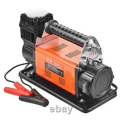 VEVOR 12V Heavy Duty Portable Air Compressor Car Tire Inflator 7.06CFM 150PSI