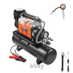 VEVOR Heavy Duty Air Compressor & 6L Tank 6.35CFM Portable Tire Inflator 150PSI