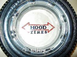 Vintage Hood Arrow Heavy Duty 6 Ply Advertising Tire Ashtray Rare HTF