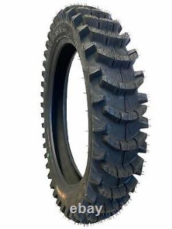 WIG Racing 110/100-18 Sand Mud Tire and Fatty 90/90-21 Tire with Heavy Duty Tube