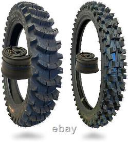 WIG Racing 120/90-19 Sand Mud Tire 90/90-21 Front Tire with Heavy Duty Tubes