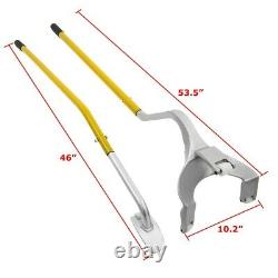 Yellow Heavy Duty 17.5 24.5 Tire Mount Demount Tool with Bead Keeper Tubless