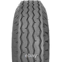 ZEEMAX Heavy Duty Highway Trailer Tire 8-14.5 14PR LR G Speed Rating K -11067