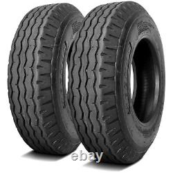 ZEEMAX Heavy Duty Highway Trailer Tire 8-14.5 14PR LR G Speed Rating K -11067